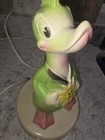 Rare Vintage Nursery Lamp Baby World 1965 Rubber Duck Night Light No Shade-works