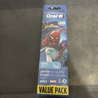 Oral-b Kids Spiderman Toothbrush Head Replacement Pack Of 4  extra Soft  - New