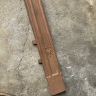 Vintage Geometric Atomic Star Cast Iron Fireplace Surround Victorian Edwardian