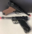 Vintage Diecast Metal Cap Gun Lone Star 9mm Luger   Other Luger Lot