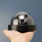 Share Cctv Security Dome Camera Fake Dummy Flashing Red Led Indoor Outdoor Black