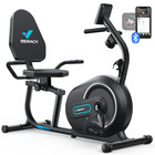 Merach S08 Recumbent Exercise Bike Workout Machine Full Body Fitness Bluetooth