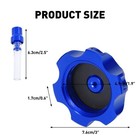Gas Fuel Tank Cap For Yamaha Honda Suzuki Kawasaki Motorcycle Atv Bike Blue1-10x