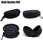 2-pack Eye Glasses Case Box Sunglasses Protector Hard Zipper Belt Clip Portable