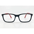 Ray-ban Eyeglasses Kids Black Red Bio-based Rectangular Frames 49-15 32623