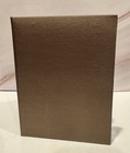 7x5 Gold Fabric Covered Photo Album  Holds 24 Pictures 