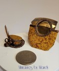 Handcrafted Miniature Hat Bag And Shoes Set  1 12 Scale Lot