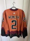 Arizona Coyotes Reverse Retro 2 0 Adidas Mic Jersey Game Worn Patrik Nemeth