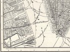 1906 Antique Manhattan Street Map Vintage New York City Map Wall Decor 3190