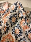 Bebe Au Lait Nursing Cover Orange White Multicolor Cotton 100 