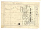 Pennsylvania 1865 Hyde Farm Oil Co Of Pennsylvania Stock Certificate