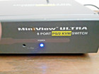 Iogear 8 Port Multi-platform Ps 2 Kvm Switch Miniview Ultra Gcs138  Reset