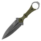 Wartech 8 25  Full Tang Tactical Green Dagger Fixed Blade Knife Hunting Gear