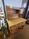 Antique Possum Belly Farmhouse Bakers Kitchen Hoosier Cabinet 2 Piece