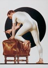 J c  Leyendecker   Man On A Suitcase   Vintage Illustration Art Print