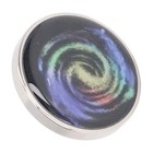 Desktop Rotating Toy Colorful Pattern Stainless Steel Gyroscope For Stress Relie