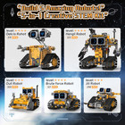 5-in-1 Smart Robot Building Kit For Kids 6-12  Build   Code Your Own Robot World