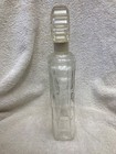 Vintage 1962 Schenley Whiskey Decanter - 32oz Art Nouveau Glass Bottle With Orig