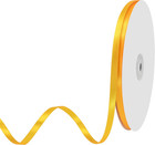 Double Face 1 4 Inch Wide 100 Yards Yellow Satin Ribbon For Gift Wrapping For We