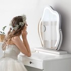Hollywood Led Vanity Mirror Cloud Shaped Rotatable Makeup Mirror 3 Color Modes
