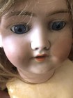 Rare Antique German K H Bisque Head   Jointed 21   Doll  original Period Clothes