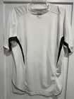 Nike Fit Dry-dri-fit  Fitness T-shirt White Size Xl Rare Design Tiempo