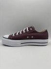 Converse Women s Chuck Taylor All Star Low-top Lift Platform  Ivory black 11