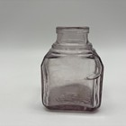 Antique Light Purple Tint  Manganese Glass Bottle Thomas Chicago