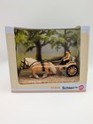 Schleich 42040 Retired Pony Carriage Complete In Box Haflinger Pony Cart