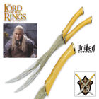 Licensed Lord Of The Rings Fighting Knives Of Legolas Lotr Sword Cosplay Elven