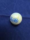 2 Rare Vintage Pepsi-cola Peralized Glass 1  Shooter Marble Sign Bluescript Soda