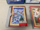 Lot Of 4 Christmas Card Sets John Sloane Set  Santa  Holiday