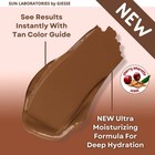 Dark Sunsation Very Dark Tanning Lotion 4 Oz With Tanning Mitt - Non-self Tan   