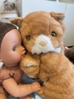 Rare Vintage 1985 Applause Avanti Cat And Kitten Plush Toy  doll Not Included