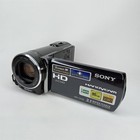 Sony Hdr-cx150 Digital Hd Video Camera Recorder With Case   Accessories