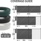 White View Blocking Privacy Tape Weave For Chain Link Fence 75m 250 Ft Roll Uv R