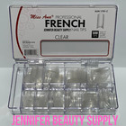 500pcs Artificial Nails French False Half Nail Art Tips Acrylic Uv Gel Natural