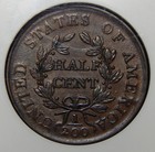 1804 Ngc Ms61bn Cross-4 W stems C-10 Draped Bust Half Cent