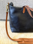 Madewell The Zip-top Transport Large Carryall Tote Black Brown Leather