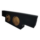 2001-2006 Chevy Silverado 1500 Crew Cab Truck Non-hd Dual 10  Sub Subwoofer Box