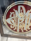 Vintage Chicago Minneapolis St paul Railroad Reverse Painted Glass Sign