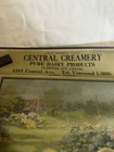 1935 Babys   Collie Dog Calendar Central Creamery Detroit Michigan