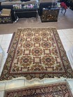 Antique   Vintage Rug 76  x102   6  X 8 5   -  All Wool