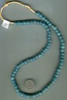 African Trade Beads Vintage Antique Old Krobo Sandcast  Powder Glass Beads Ghana
