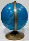 Vintage 1970 s Replogle Metal 6    Celestial Constellation Globe  Rare Star Globe