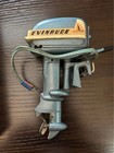1955 Toy Evinrude 25 Hp Whispering Power Aquasonic Outboard  In Original Box