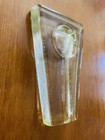 Blenko Hollywood Regency Keyhole Cigar Ashtray Mcm Trinket Dish Heavy