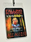 Falling In Reverse Tour Laminate Reprint All Access Stage Crew