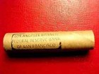 Old Roll Lincoln Wheat Cent Penny San Francisco Wrap