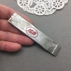 Vintage Iga Grocery Store Box Cutter Tool 4  Garvey Jiffy Cutter St Louis